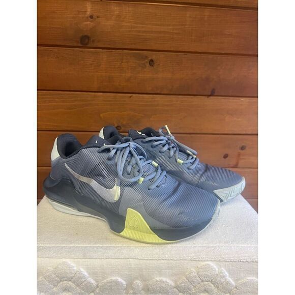Nike Air Max Impact 4 Ashen Slate Barely Volt - DM1124-402 Men's Shoes Sz 10 - Picture 1 of 8